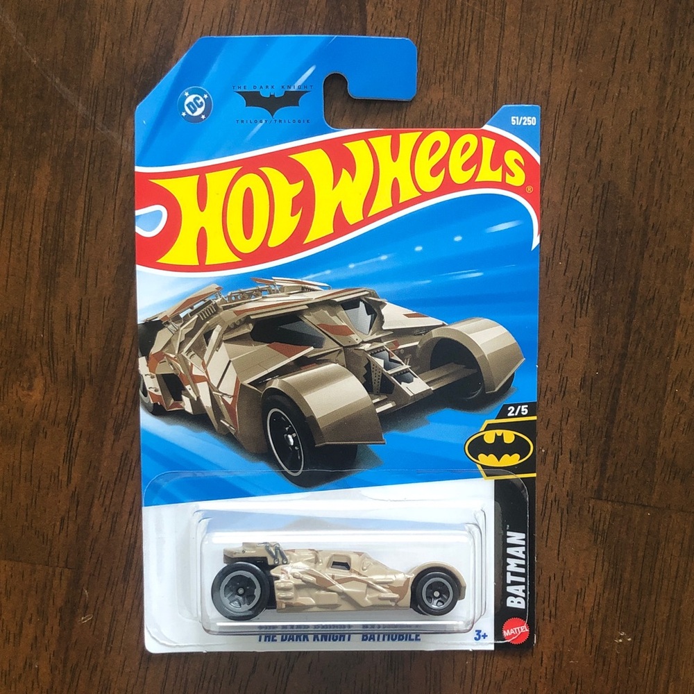Batman Batmobile Dark Night Toy Car - Tan